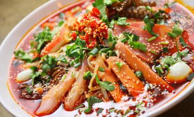 成都冒菜技术培训班哪家专业?全部绿色调料戳穿透明